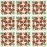 Mexican Talavera Tile Violets 2